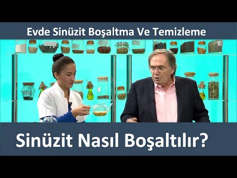 Sinüsleri nasıl boşaltılır açmak için ne yapmalı