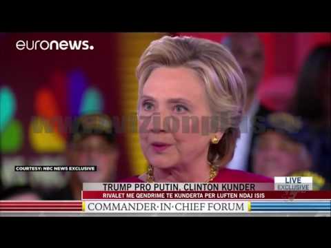 Trump pro Putin, Clinton kundër - News, Lajme - Vizion Plus