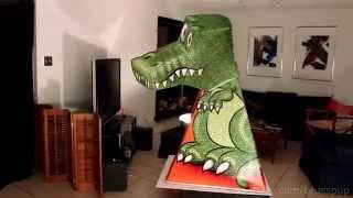 T Rex Optical Illusion - How The Trick Works
