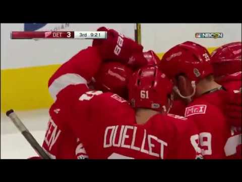 Detroit Red Wings - First Goal as a Red Wing