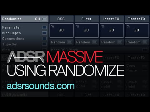 NI Massive Tutorial - Get Better Results With Randomize