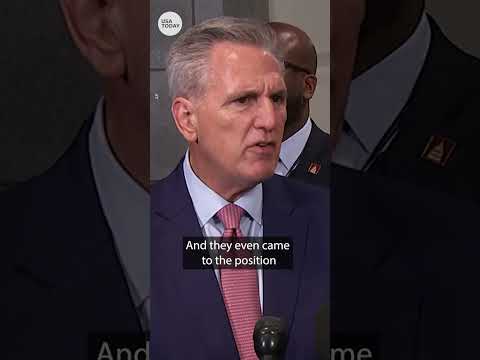 Kevin McCarthy calls out Matt Gaetz for challenging his speaker bid USA TODAY Shorts