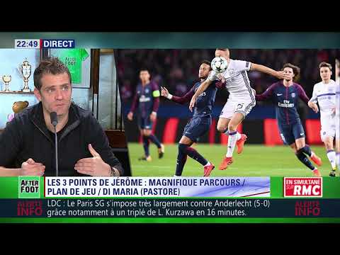 After Foot du mardi 31/10 – Partie 1/4 - Débrief de PSG/Anderlecht (5-0)