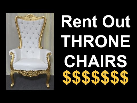 , title : 'Rent Out THRONE CHAIRS For Profit - Start A Party Rental Company'