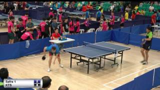 Singapore National Table Tennis League 2017 - 1st Leg - Safra 1 vs KTS