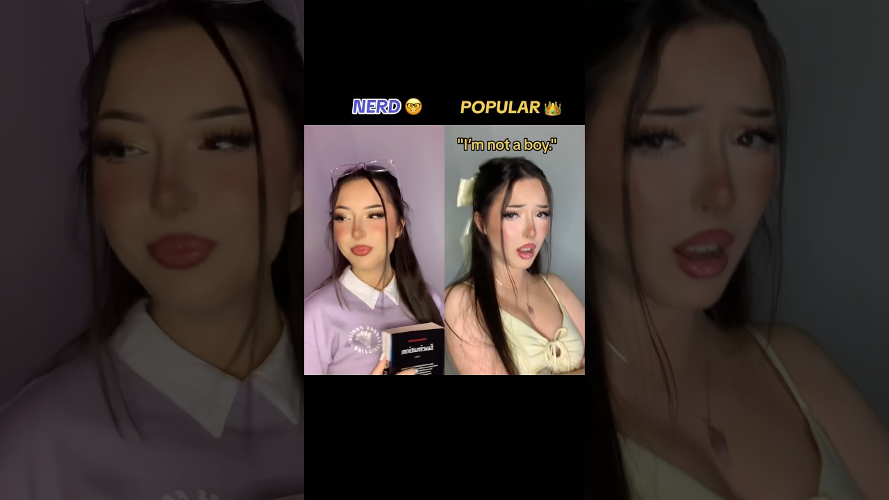 #pov The popular girl is secretly in love with the nerd… #shorts #youtubeshorts