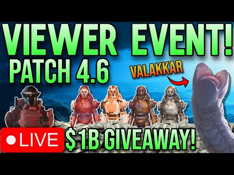 🔴LIVE - Star Citizen🔴PATCH 4.6 VIEWER EVENT!🔴$2B GIVEAWAY!🔴FIGHTING APEX VALAKKAR!🔴Join Discord!🔴