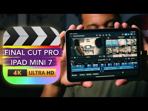 Final Cut Pro On iPad mini 7 Is Nice!