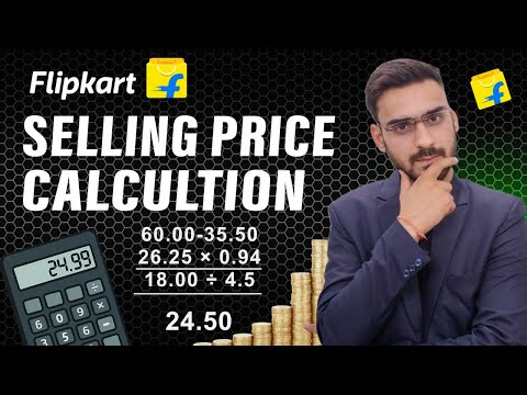 How to calculate selling price & profit margin of your Flipkart product