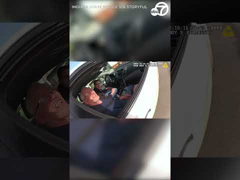 Video shows man charged with murders of 4 Idaho college students get pulled over by police