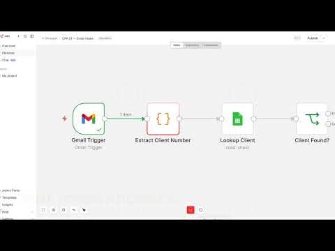 Client Document Intake via Email