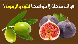 فوائد مذهلة لا تتوقعها للتين والزيتون ! فوائد مذهلة لا تتوقعها للتين والزيتون !