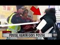 Woman GOES POSTAL At Post Office