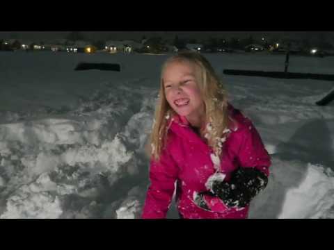 Insane winter SNOW storm! ❄️ Video