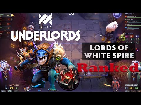 Dota Underlords, Lord of The White Spire Ranked Match in 2025, Overexplained Commentary