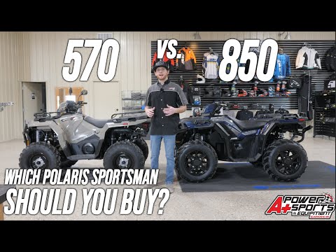 Polaris Sportsman 570 vs 850, which one should you buy?