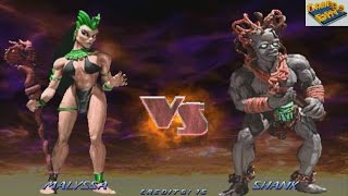 Primal Rage 2 - Malyssa and Vertigo!