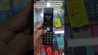 Download lagu Maxtel Max-21 Ultra Mobile Dual Sim 3000 Mah Battery 2.0 Inch Display Type C mp3