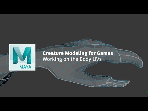 3D Creature Modeling for Games with Maya and ZBrush - Lesson 16 / 22