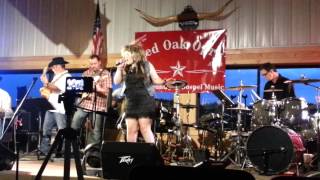 Jade Flores as(Tina Turner) singing Proud Mary