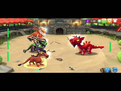 Hatched Orchid Dragon | Dark Sentinel Dragon Hero Challenge | Dragon Mania Legends