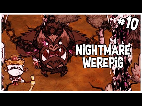 First Nightmare Werepig Fight & Storming the Moon Quay | Don't Starve Together - Archive World #10