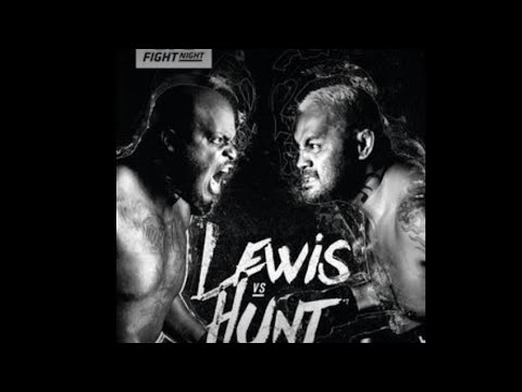 Derrick Lewis vs Mark Hunt full fight