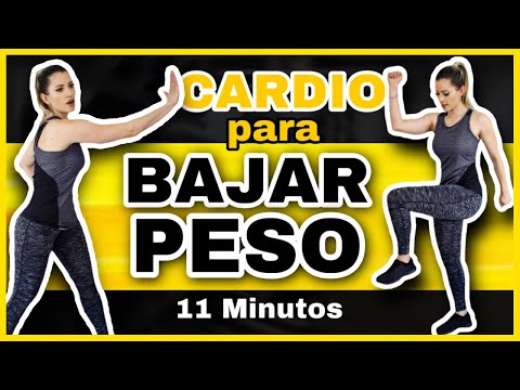 RUTINA PARA ADELGAZAR RAPIDO TODO EL CUERPO | Cardio HIIT 11 Minutos | NatyGlossGym