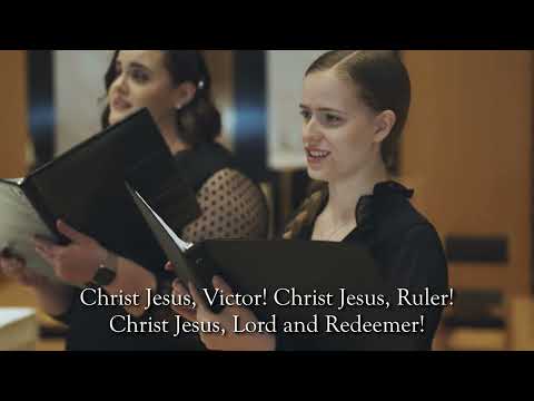 To Jesus Christ, Our Sovereign King (Lyric Video) - Catholic Music Initiative