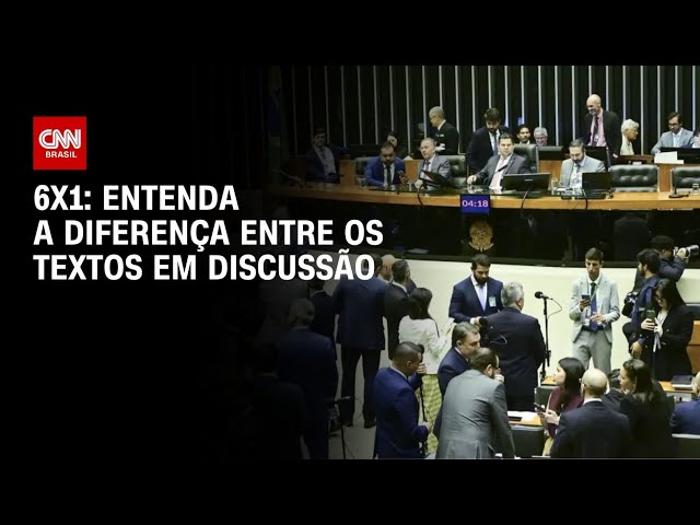 Escala 6x1: Entenda as diferenças entre os textos do Congresso e governo | CNN NOVO DIA