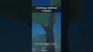 I Got MY FIRST MYTHICAL BEAKS BIRD😭 #roblox #beaks #fisch