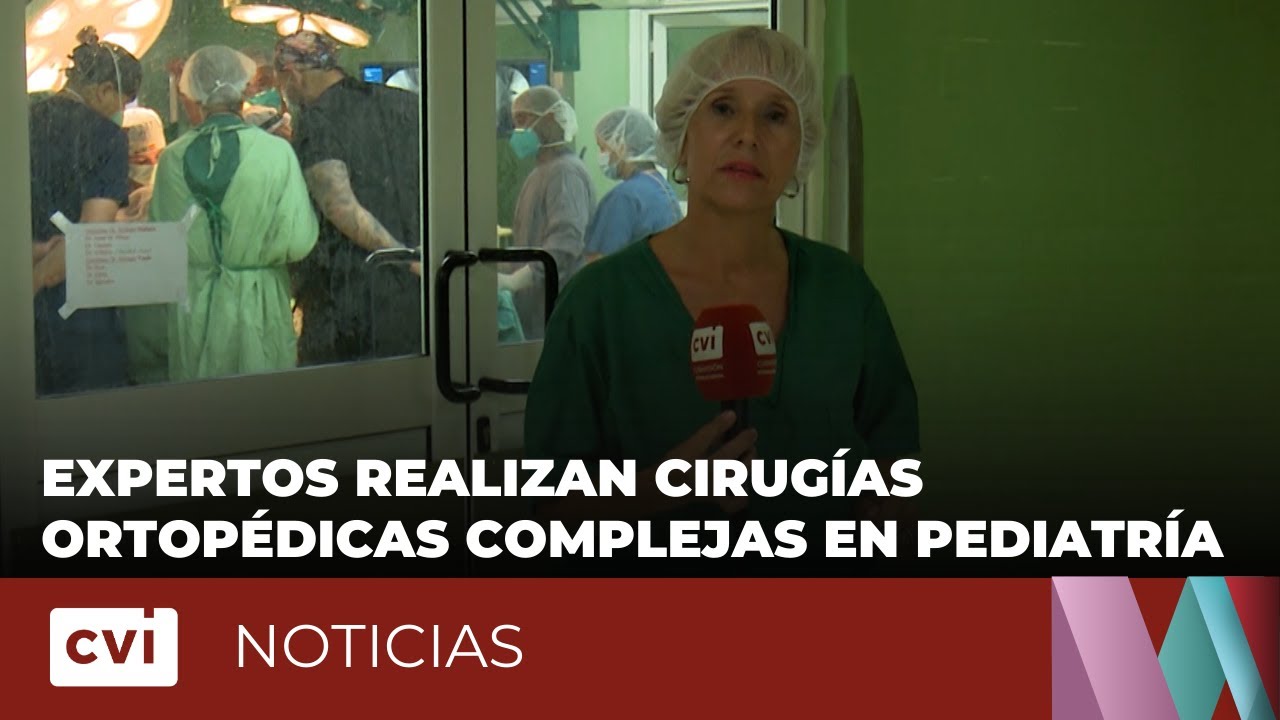 Expertos internacionales realizan con éxito cirugías ortopédicas en pediratría