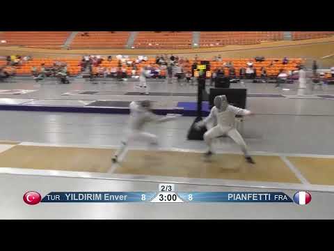 European Championships 2023 SMS - L8 - Enver Yildirim TUR v Maxime Pianfetti FRA