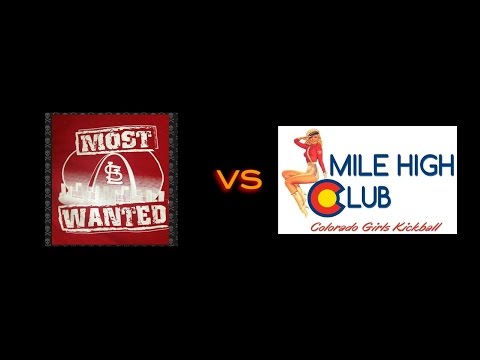 WOC 2015 - Most Wanted VS Mile High Kickball Club - Finals