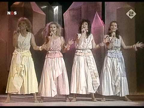 Frizzle Sizzle - Alles heeft een ritme HD - Eurovision Song Contest 1986 Netherlands 20-05-06