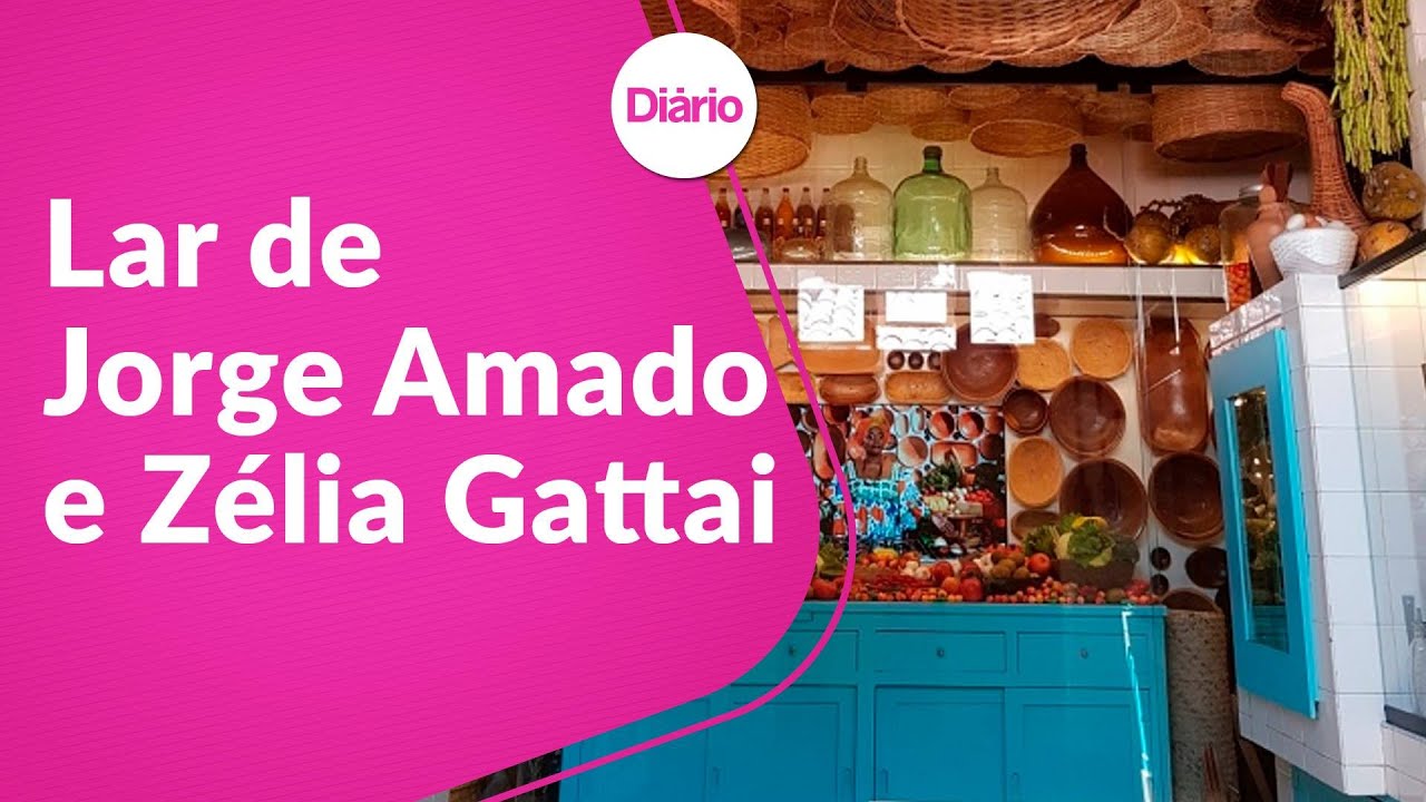 Casa do Rio Vermelho preserva a história de Jorge Amado e Zélia Gattai