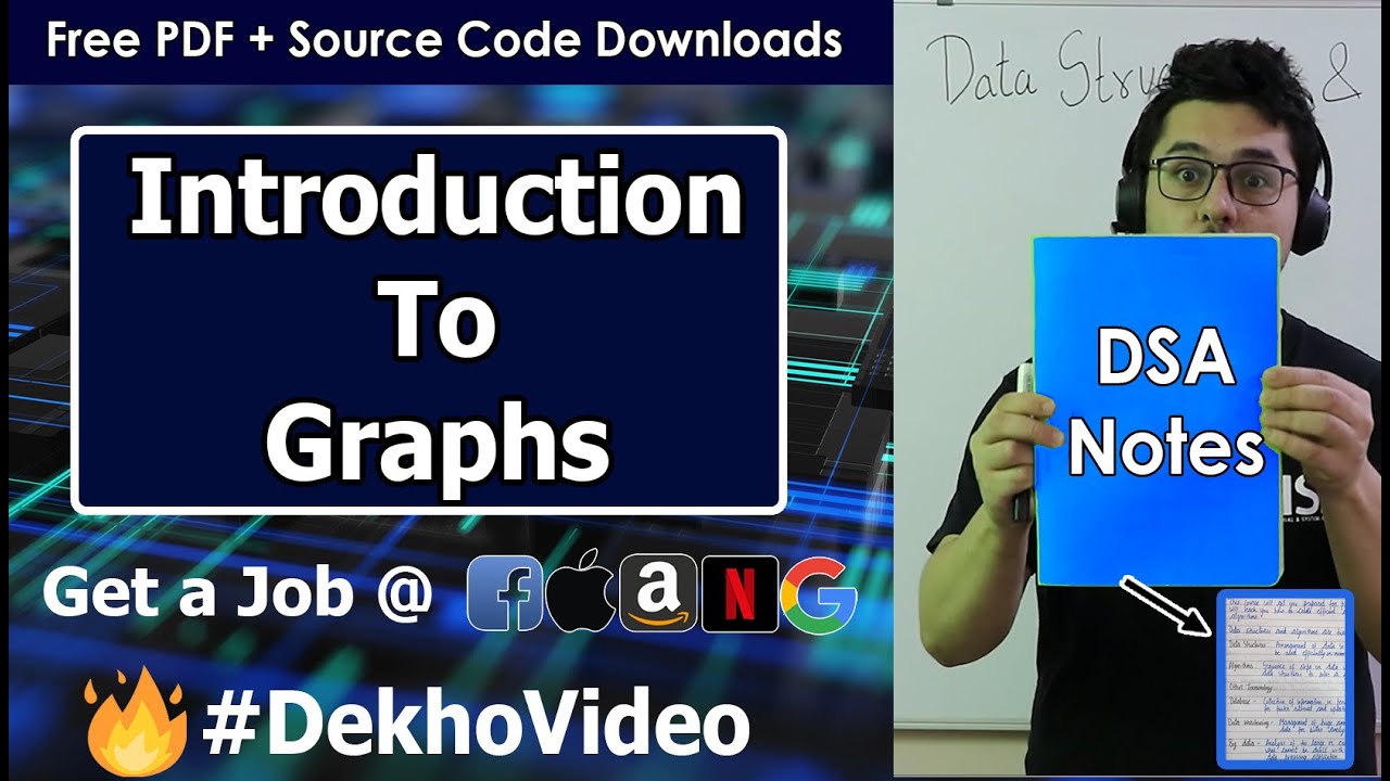 Video thumbnail for Introduction to Graphs | Graph Data Structure