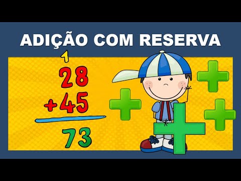 Adição com reserva | Adição com reagrupamento | Matemática