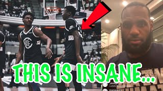 Bronny & Bryce James Team Up For The First Time and This Happened...