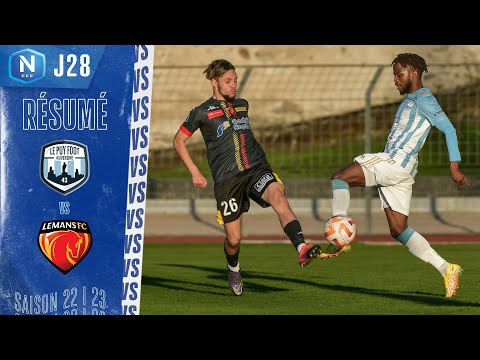 J28 | Le Puy Foot 43 - Le Mans FC (2-4), le résumé | National FFF (2022-2023)