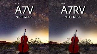 Sony A7V VS Sony A7RV | NIGHT MODE | Camera Test 