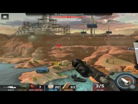 Kill Shot Bravo Region 20 Primary Mission 12 - Kill 3 Helmeted Techncians