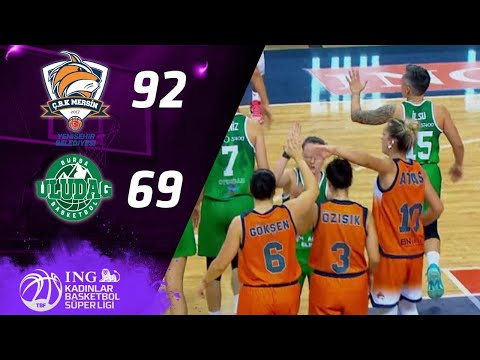 Ç.B.K MERSİN 92 - 69 BURSA ULUDAĞ BASKETBOL | ING KBSL 4. HAFTA
