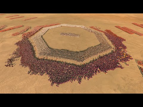 3.000 SPARTANS vs 19.000 PRAETORIAN GUARDS - Total War ROME 2
