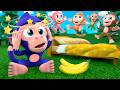 No More Monkeys Jumping On The Bed Lalafun Nursery Rhymes Kids Songs