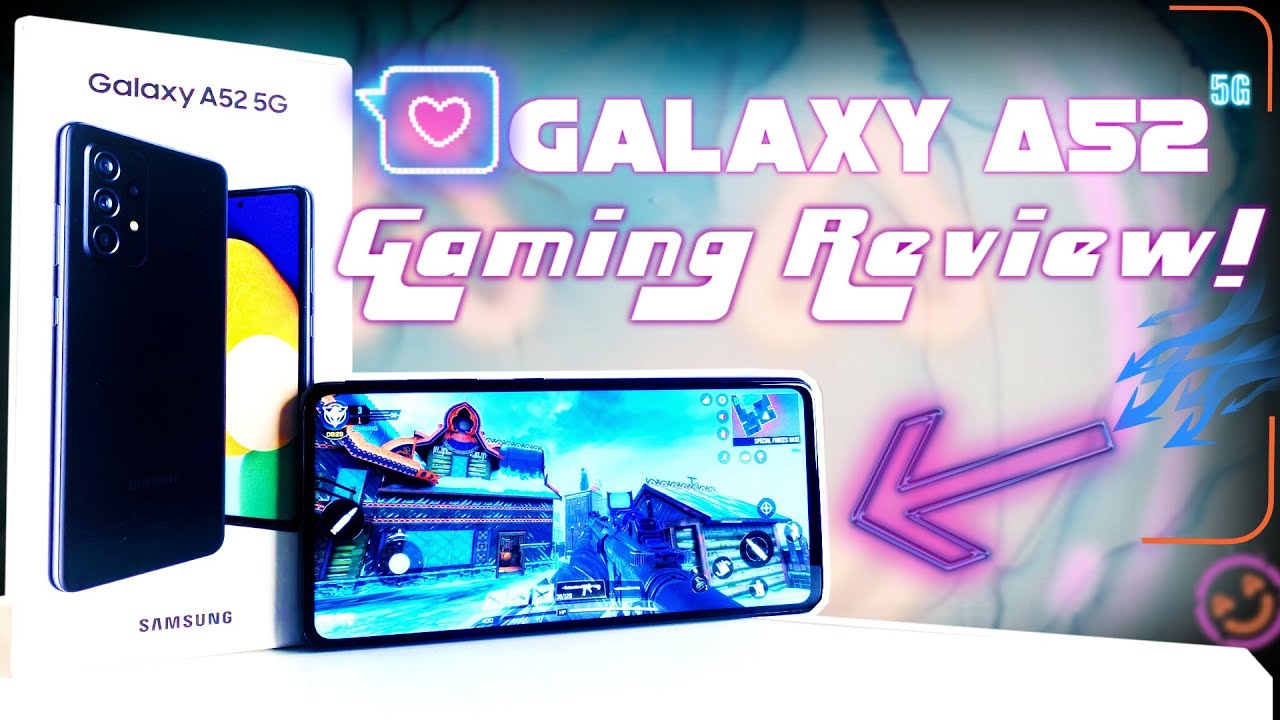 Samsung Galaxy A52 5G Gaming Review!