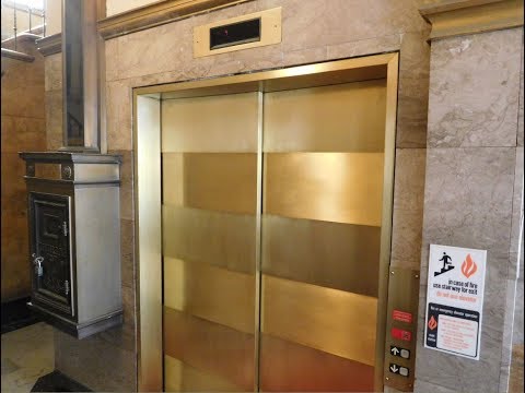 Vintage Manual OTIS Traction Elevator-Professional Building-Monterey, CA