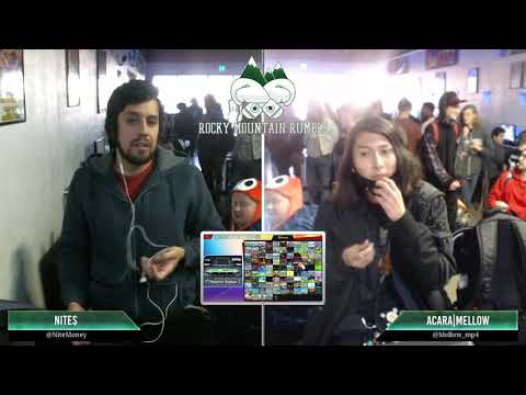 Rocky Mountain Rumble (Feb. '19) - Nite$ (Young Link) Vs. AcaRa|Mellow (Pichu) - Pool B2