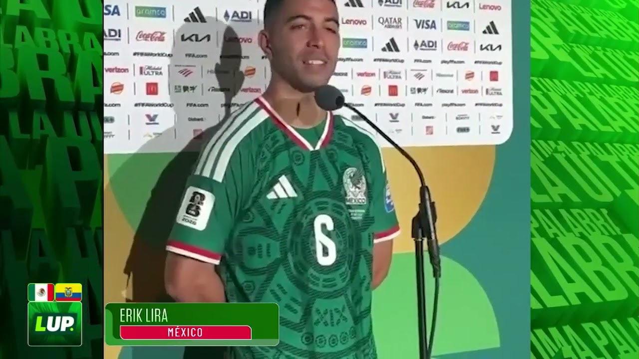 Las EMOTIVAS PALABRAS de ERIK LIRA
