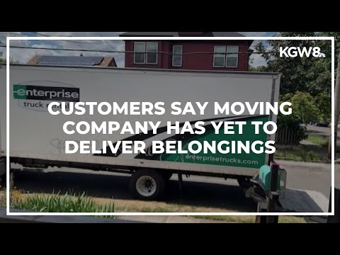 Customers frustrated with moving company that has yet to deliver belongings